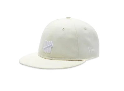 UNDEFEATED x NE Icon Snapback "Off White"
