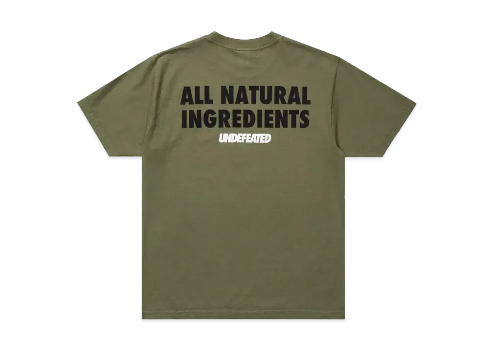 UNDEFEATED All Natural S/S Tee "Olive"