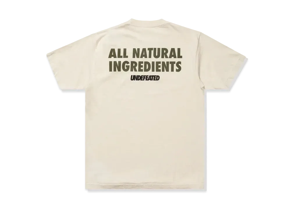 UNDEFEATED All Natural S/S Tee "Beige"