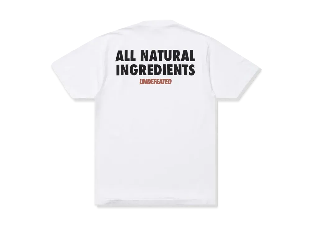UNDEFEATED All Natural S/S Tee "White"