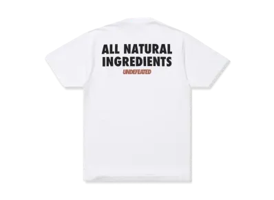 UNDEFEATED All Natural S/S Tee "White"