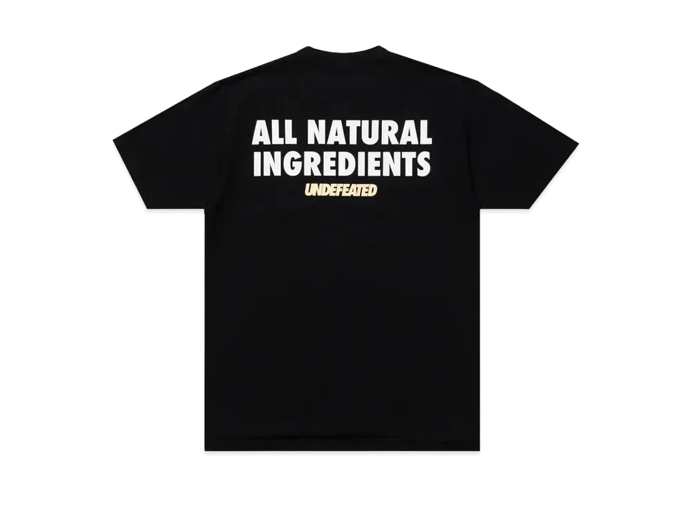 UNDEFEATED All Natural S/S Tee "Black"