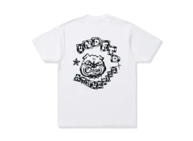 UNDEFEATED Bulldog S/S Tee "White"