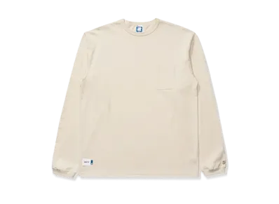 UNDEFEATED L/S Pocket Tee "Beige"