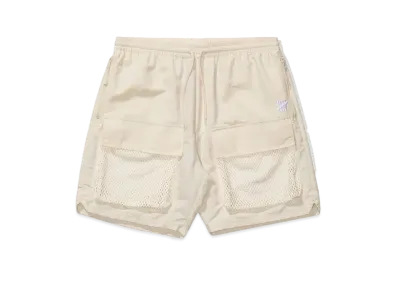 UNDEFEATED Mesh Pocket Short "Beige"