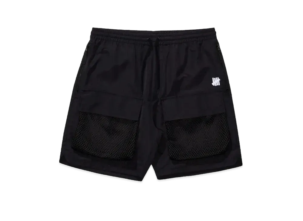 UNDEFEATED Mesh Pocket Short "Black"