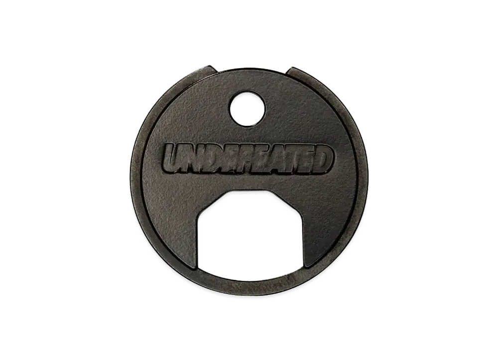 UNDEFEATED x Diarge Circle Keyring "Black"