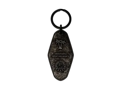 UNDEFEATED x Diarge Hotel Keyring "Black"