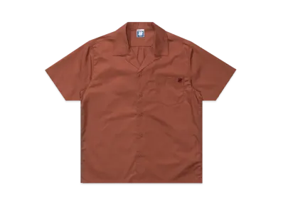 UNDEFEATED Poplin S/S Shirt "Red"