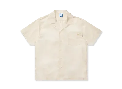UNDEFEATED Poplin S/S Shirt "Beige"
