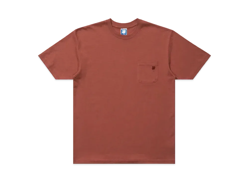UNDEFEATED S/S Pocket Tee "Red"