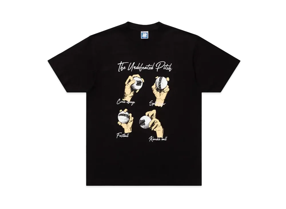 UNDEFEATED Pitch S/S Tee "Black"