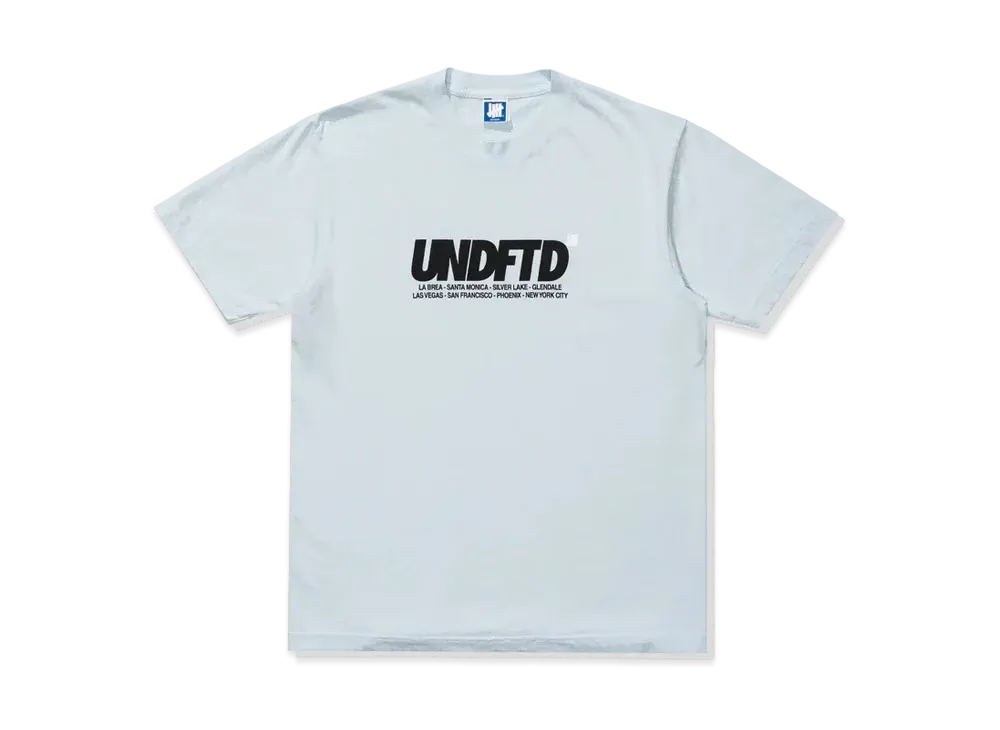 UNDEFEATED Bold Logo S/S Tee "Lt Blue"