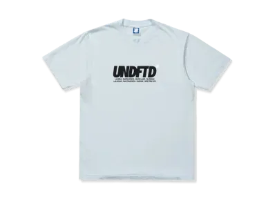 UNDEFEATED Bold Logo S/S Tee "Lt Blue"