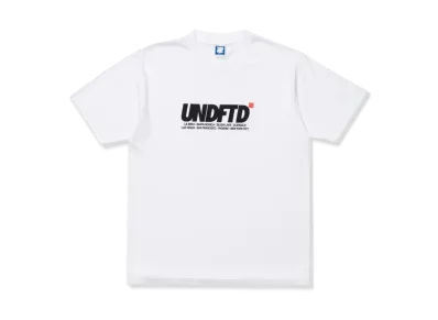 UNDEFEATED Bold Logo S/S Tee "White"