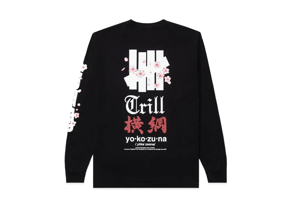 UNDEFEATED x Bun B Yokozuna Long Sleeve T-shirt "Black"