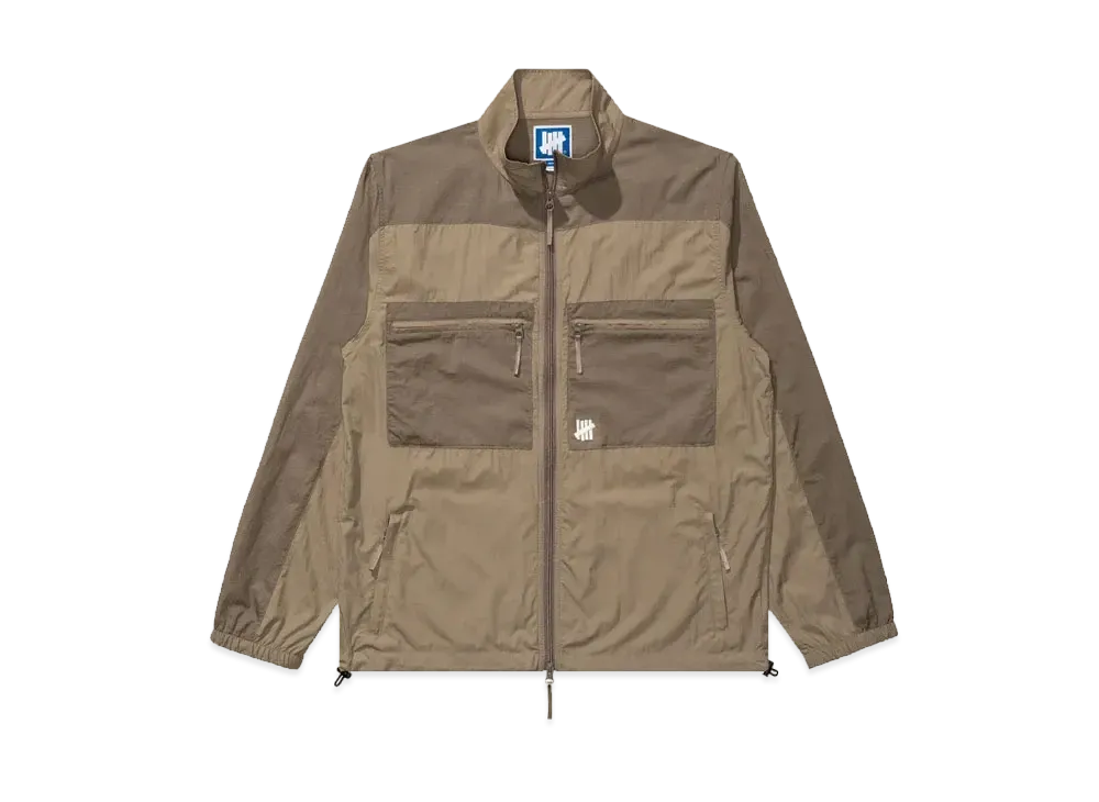 UNDEFEATED Tonal Colorblock Jacket "Lt Brown"