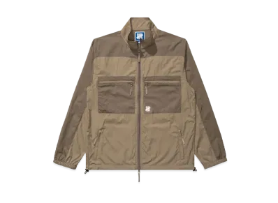 UNDEFEATED Tonal Colorblock Jacket "Lt Brown"