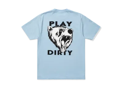 UNDEFEATED Dirty Bear S/S Tee "Lt Blue"