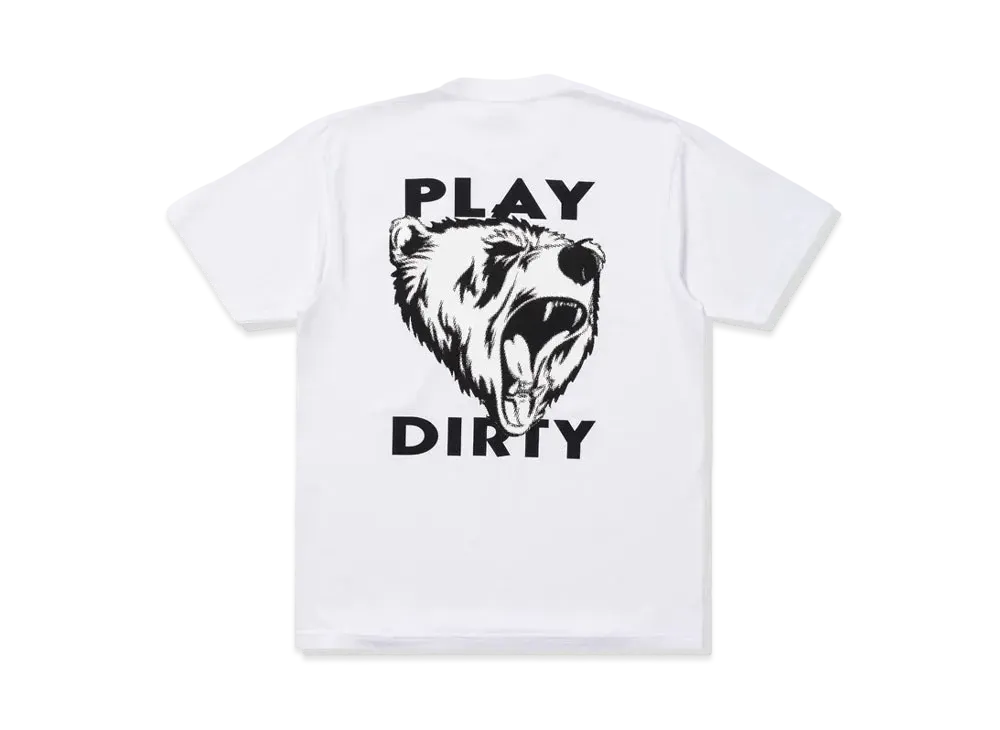 UNDEFEATED Dirty Bear S/S Tee "White"