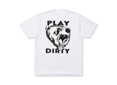 UNDEFEATED Dirty Bear S/S Tee "White"