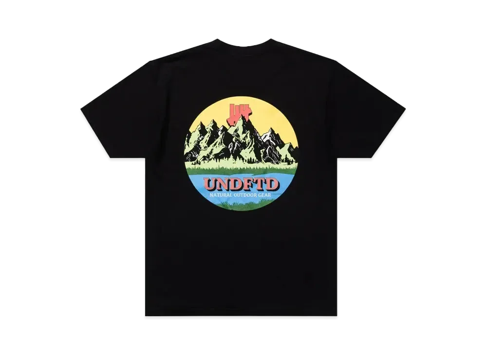 UNDEFEATED Natural S/S Tee "Black"