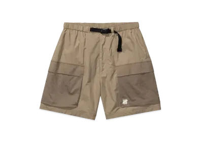 UNDEFEATED Tonal Colorblock Short "Lt Brown"
