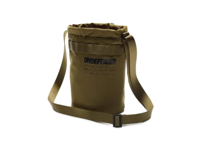 UNDEFEATED Cordura Round Shoulder Bag "Olive"
