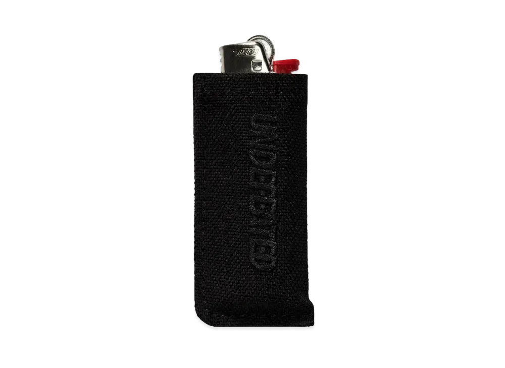 UNDEFEATED Cordura Lighter Case "Black"