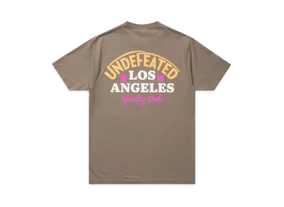 UNDEFEATED Los Angeles S/S Tee "Lt Brown"