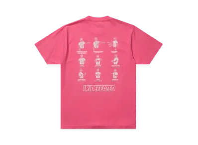 UNDEFEATED Ref Rules S/S Tee "Pink"