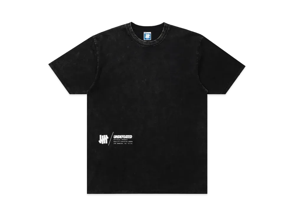 UNDEFEATED Tie Dyed S/S Tee "Black"