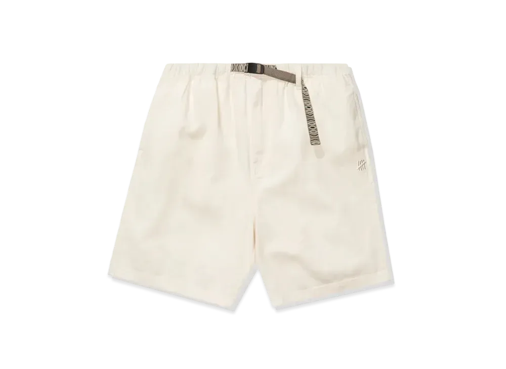 UNDEFEATED Ikat Belt Short "Off White"