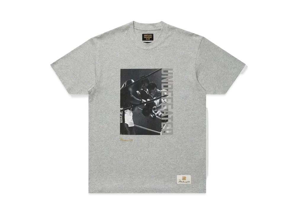 UNDEFEATED x Muhammad Ali S/S Tee "Gray"