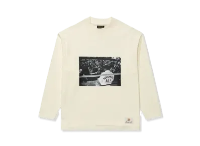 UNDEFEATED x Muhammad Ali Mock Neck L/S Tee "White"