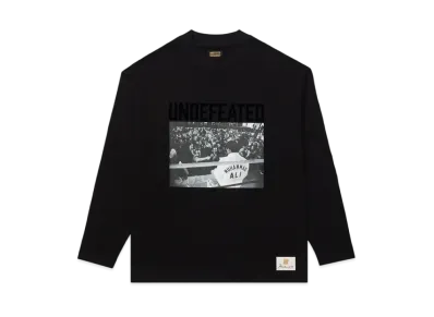 UNDEFEATED x Muhammad Ali Mock Neck L/S Tee "Black"
