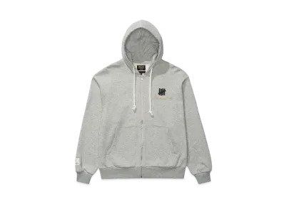 UNDEFEATED x Muhammad Ali Loose Fit Zip Hood "Gray"