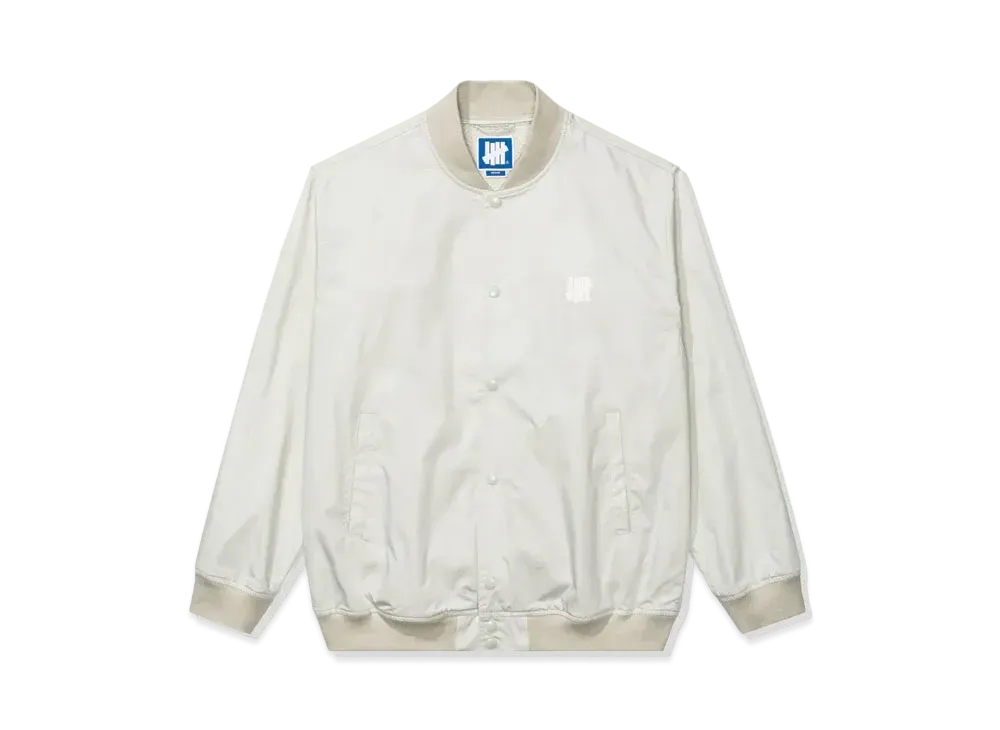 UNDEFEATED Shell Varsity Jacket "Light Green"