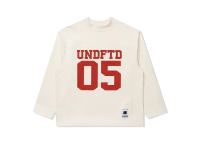 UNDEFEATED Oversized Football Jersey "Beige"