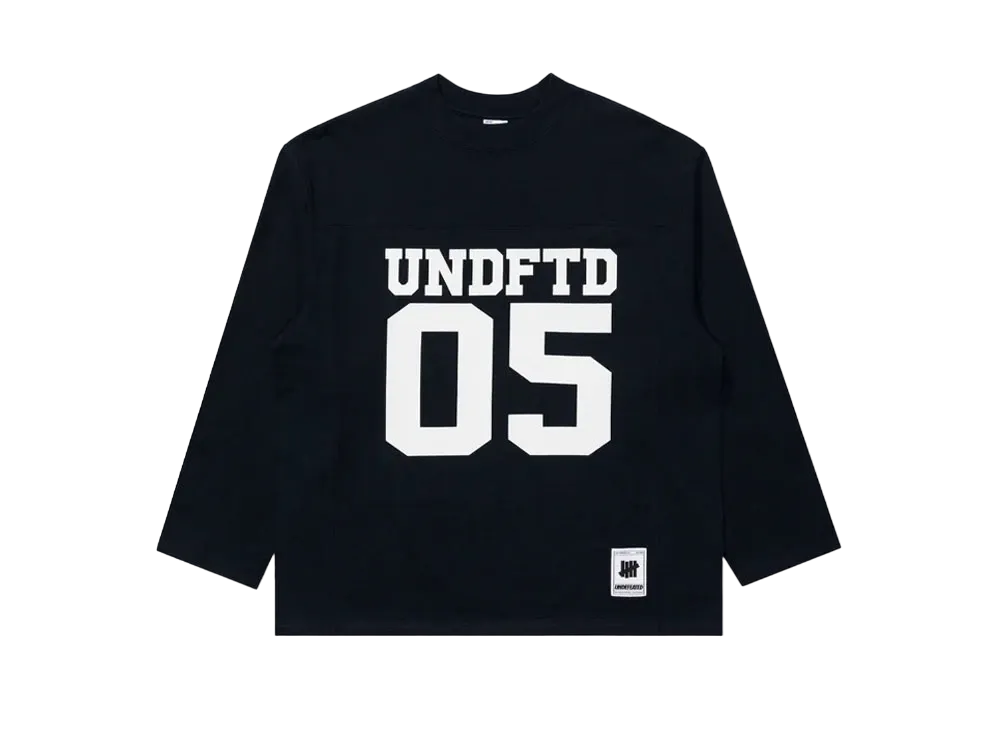 UNDEFEATED Oversized Football Jersey "Navy"