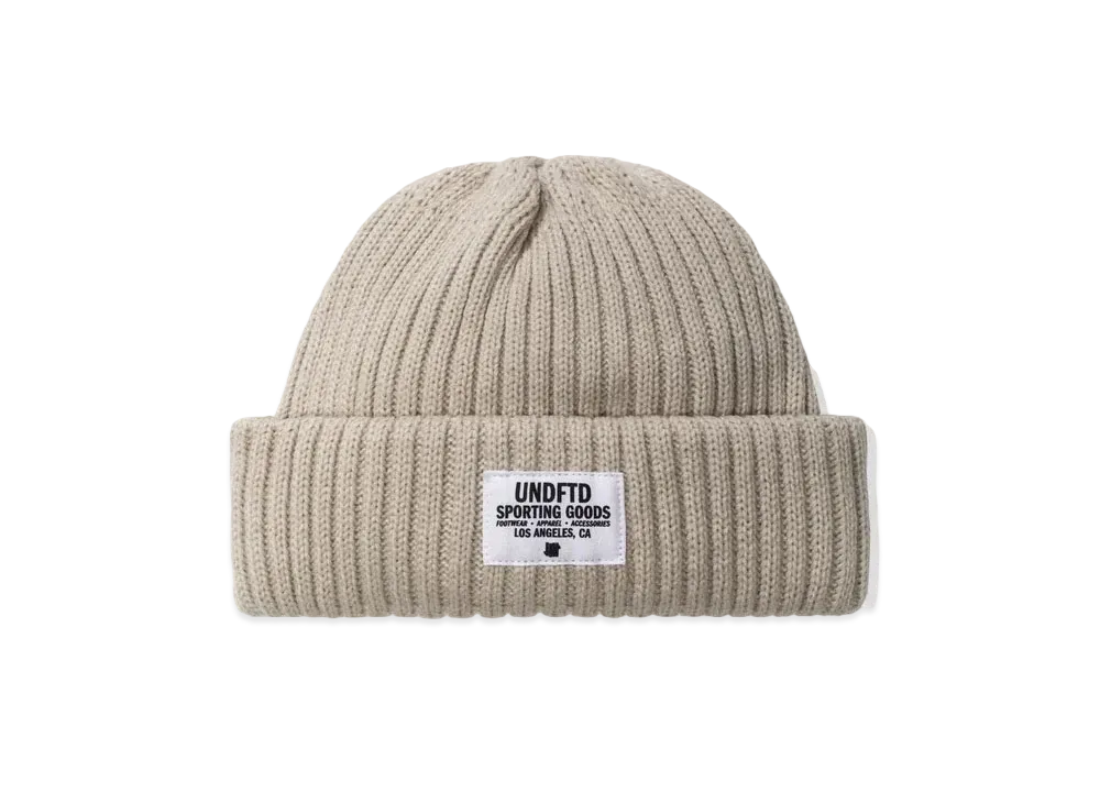 UNDEFEATED Sporting Goods Beanie "Beige"