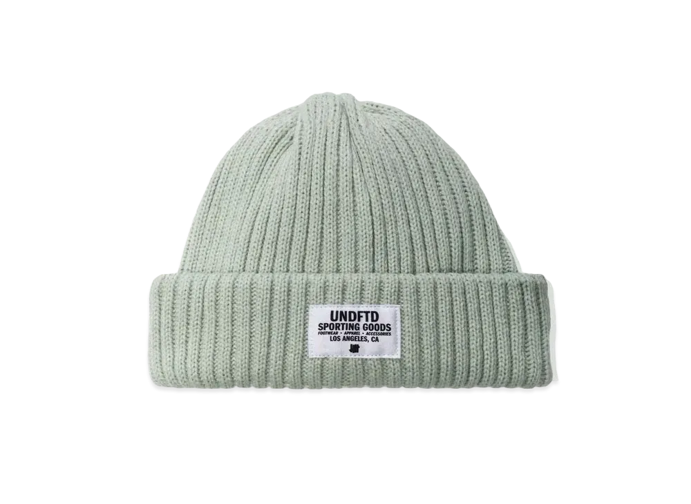 UNDEFEATED Sporting Goods Beanie "Light Green"