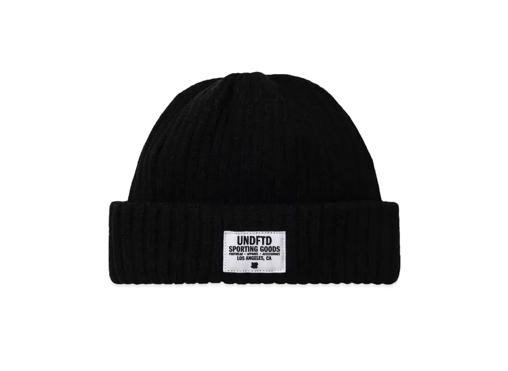 UNDEFEATED Sporting Goods Beanie "Black"