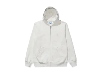 UNDEFEATED Embroidered Zip Hood "Gray"