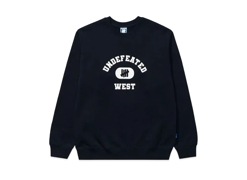 UNDEFEATED West Crewneck "Navy"