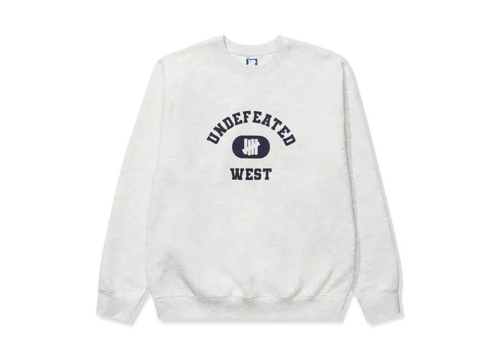 UNDEFEATED West Crewneck "Gray"