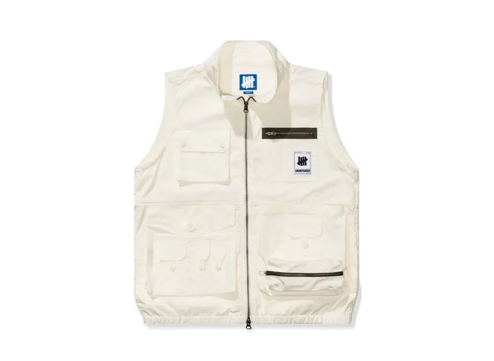 UNDEFEATED Fishing Vest "Off White"