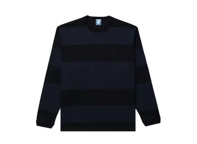 UNDEFEATED Wide Stripe L/S Tee "Black"