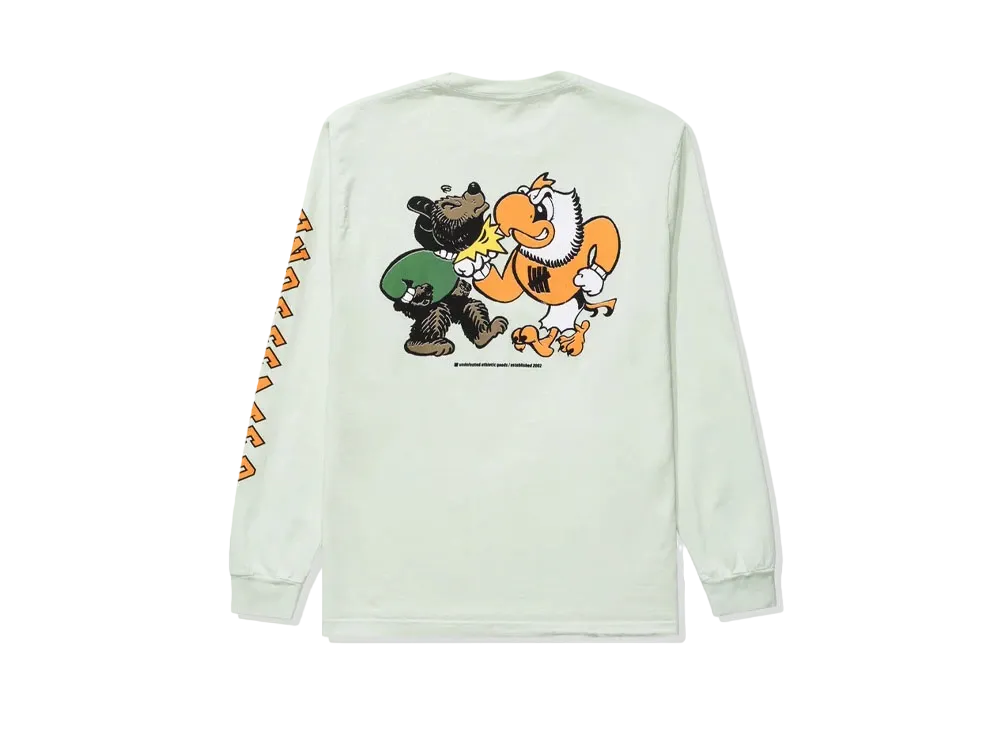 UNDEFEATED Battle Of The Mascots L/S Tee "Light Green"
