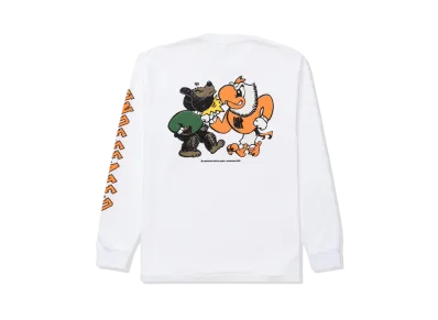 UNDEFEATED Battle Of The Mascots L/S Tee "White"